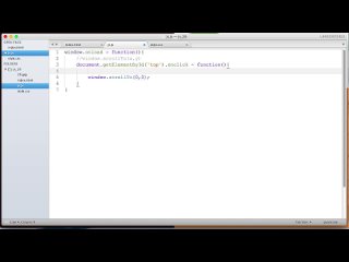 learn javascript 29. smooth page scrolling up